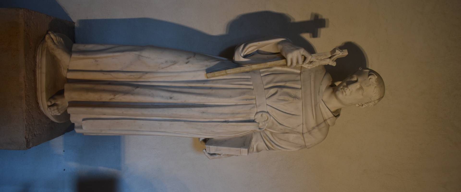 Alfonso Lombardi attribuito san Nicola da Tolentino museo casa Romei Ferrara foto di Nicola Quirico